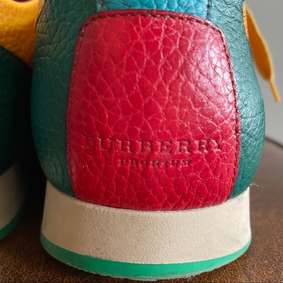 Burberry Prorsum The Field Color Block Sneakers - Picture 6 of 12